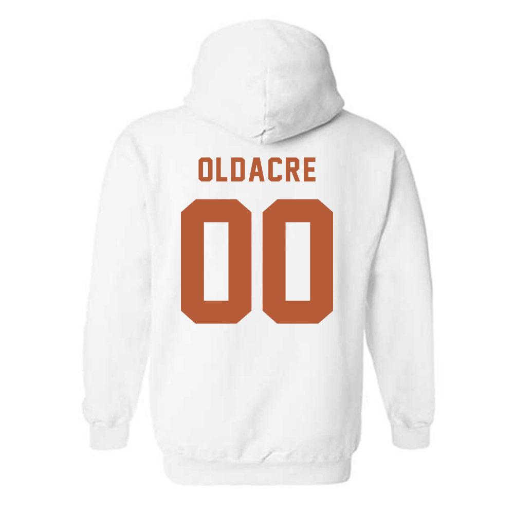 Texas - NCAA Women's Basketball : Kyla Oldacre - Classic Shersey Hooded Sweatshirt-1