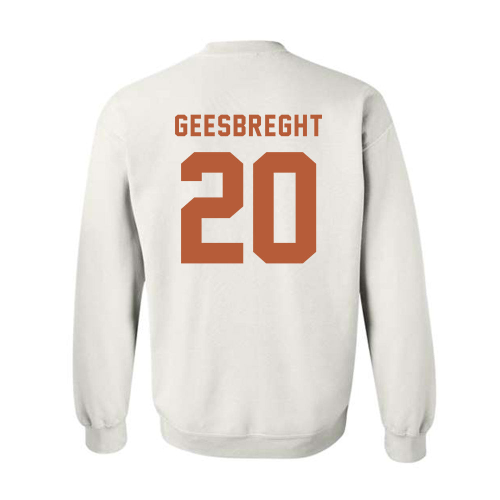Texas - NCAA Women's Soccer : Vivian Geesbreght - Classic Shersey Crewneck Sweatshirt-1