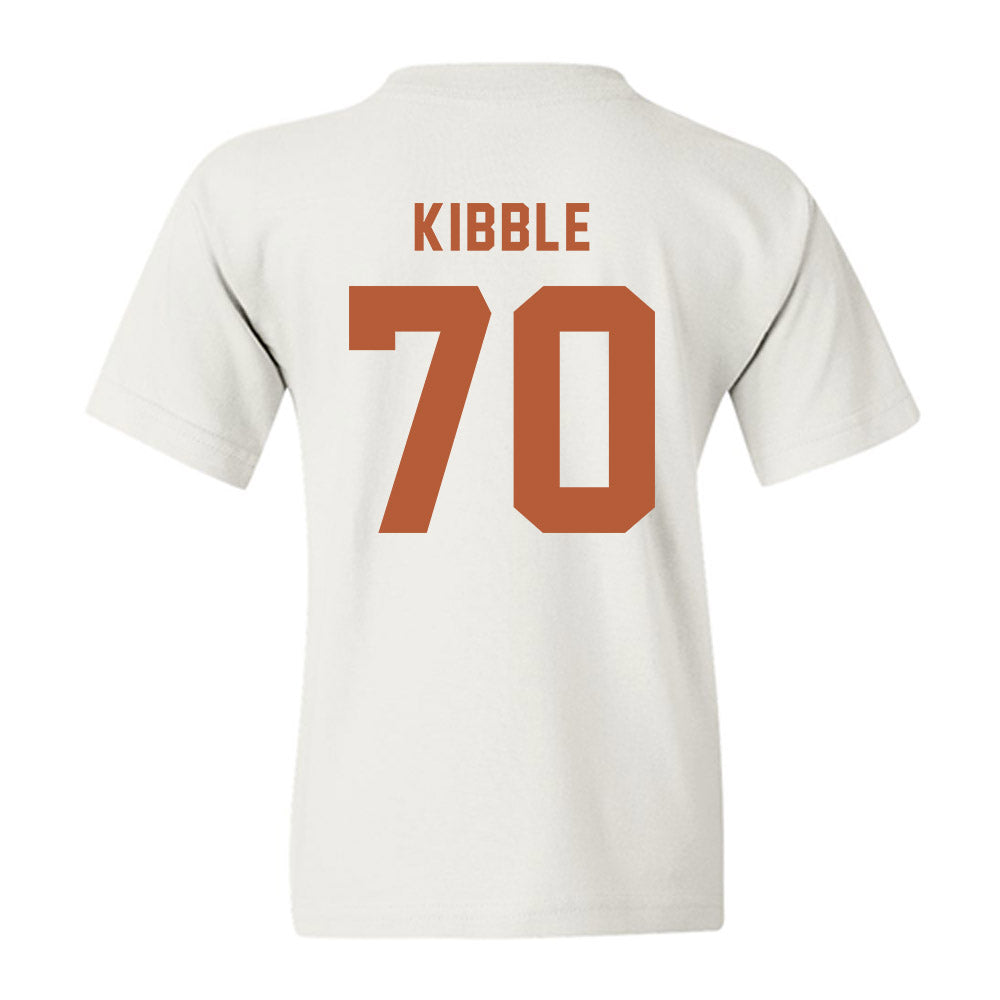 Texas - NCAA Football : Nate Kibble - Classic Shersey Youth T-Shirt-1
