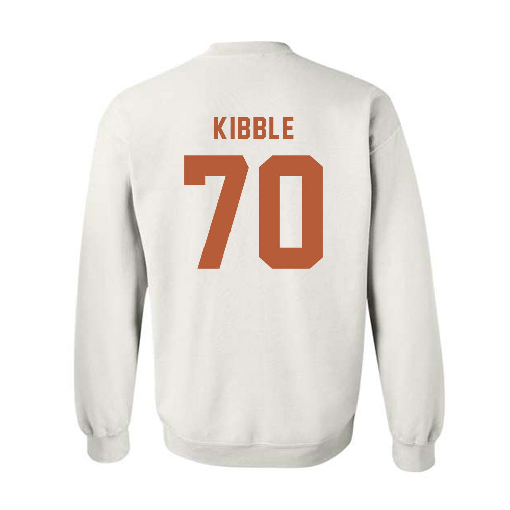 Texas - NCAA Football : Nate Kibble - Classic Shersey Crewneck Sweatshirt-1