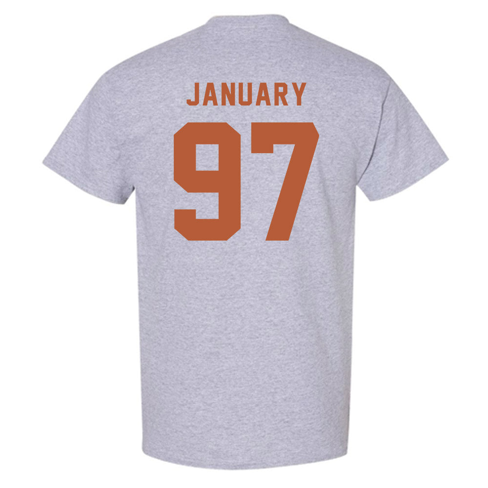 Texas - NCAA Football : Alex January - Classic Shersey T-Shirt-1