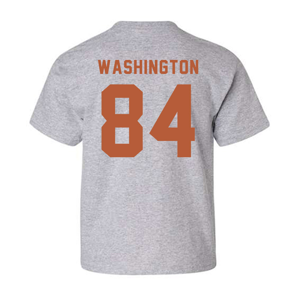 Texas - NCAA Football : Jordan Washington - Classic Shersey Youth T-Shirt-1