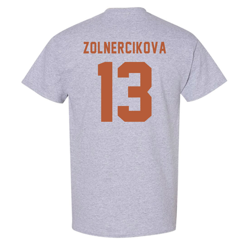 Texas - NCAA Beach Volleyball : Karin Zolnercikova - Classic Shersey T-Shirt-1