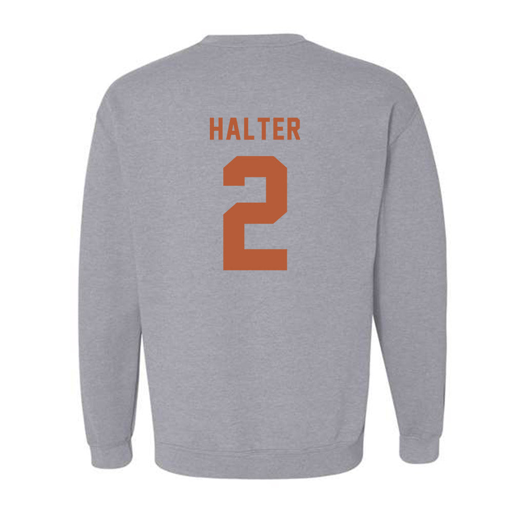 Texas - NCAA Women's Volleyball : Emma Halter - Classic Shersey Crewneck Sweatshirt-1