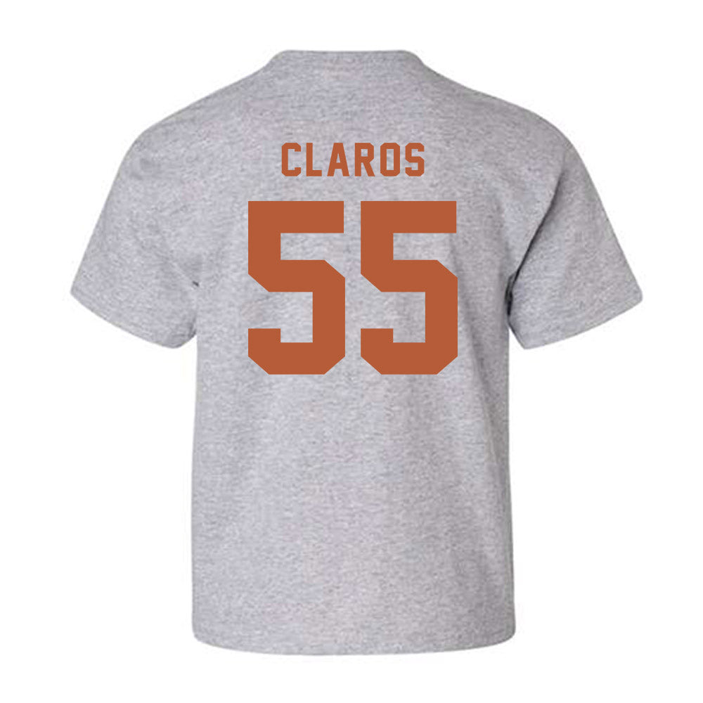 Texas - NCAA Women's Soccer : Sophia Claros - Classic Shersey Youth T-Shirt-1
