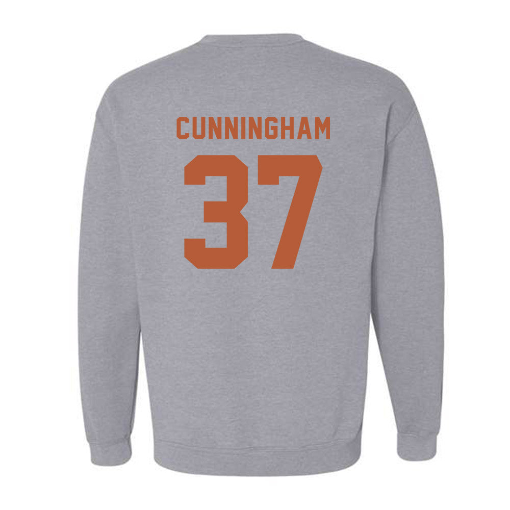 Texas - NCAA Football : Jonathan Cunningham - Classic Shersey Crewneck Sweatshirt-1