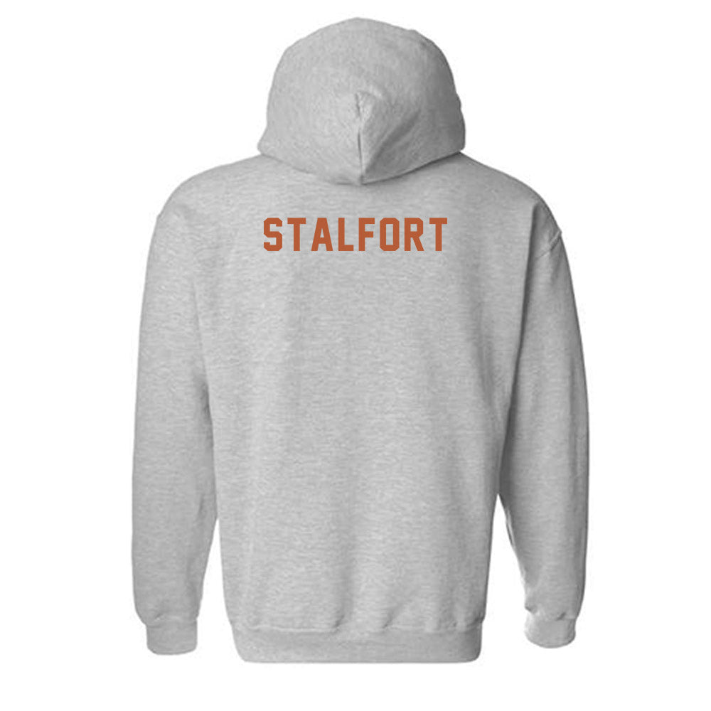 Texas - NCAA Women's Swimming & Diving : Amanda Stalfort - Classic Shersey Hooded Sweatshirt-1