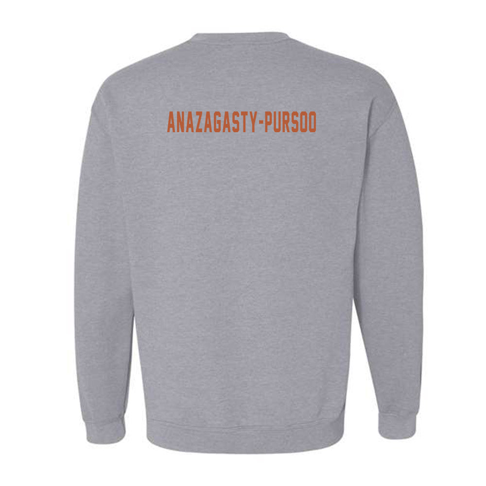 Texas - NCAA Women's Tennis : Ariana Anazagasty-Pursoo - Classic Shersey Crewneck Sweatshirt-1