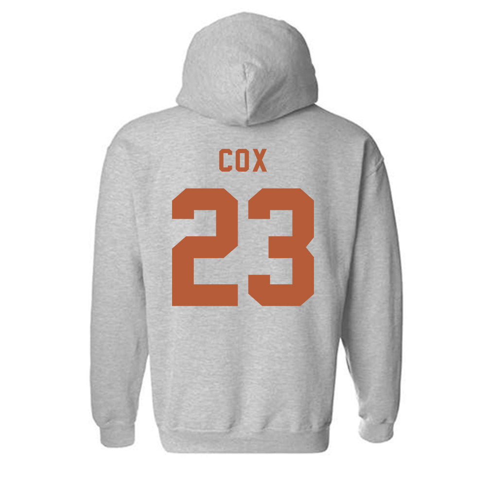 Texas - NCAA Women's Soccer : EmJ (Emily Jane) Cox - Classic Shersey Hooded Sweatshirt-1