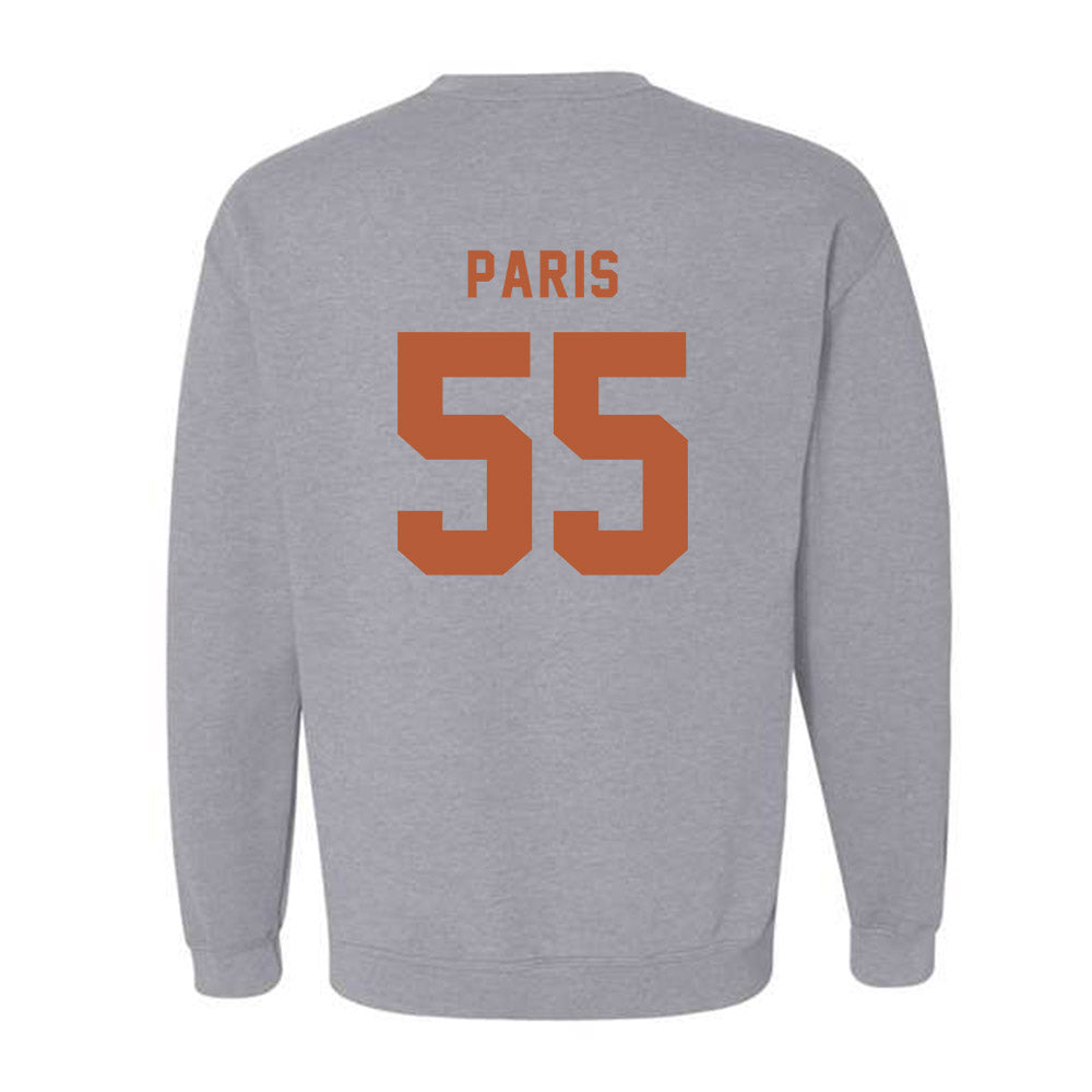 Texas - NCAA Baseball : Jack Paris - Classic Shersey Crewneck Sweatshirt-1