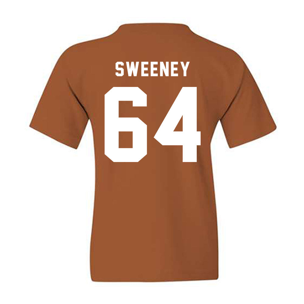 Texas - NCAA Football : Robert Sweeney - Youth T-Shirt-1