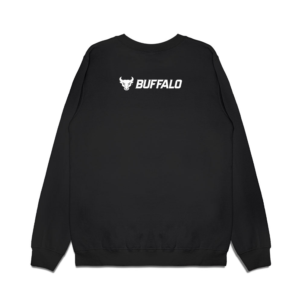 Buffalo - NCAA Women's Basketball : - Champion Ring Team Collage Premium Crewneck Sweatshirt-1