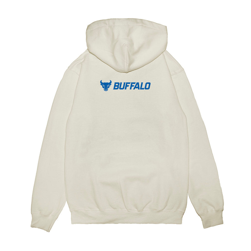 Buffalo - NCAA Women's Basketball : - Champion Ring Team Collage Premium Hooded Sweatshirt-1