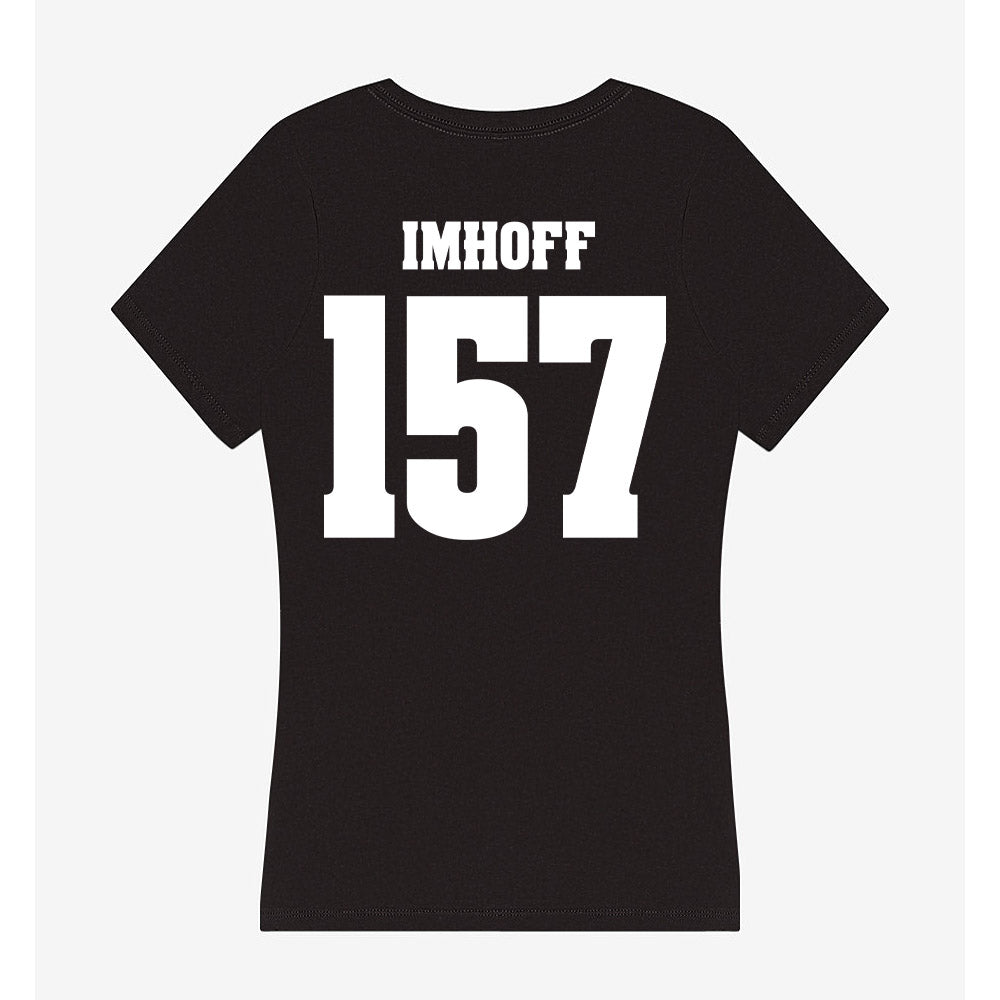 Wisconsin - NCAA Wrestling : Tyson Imhoff - Classic Shersey Women's V-Neck T-Shirt-1