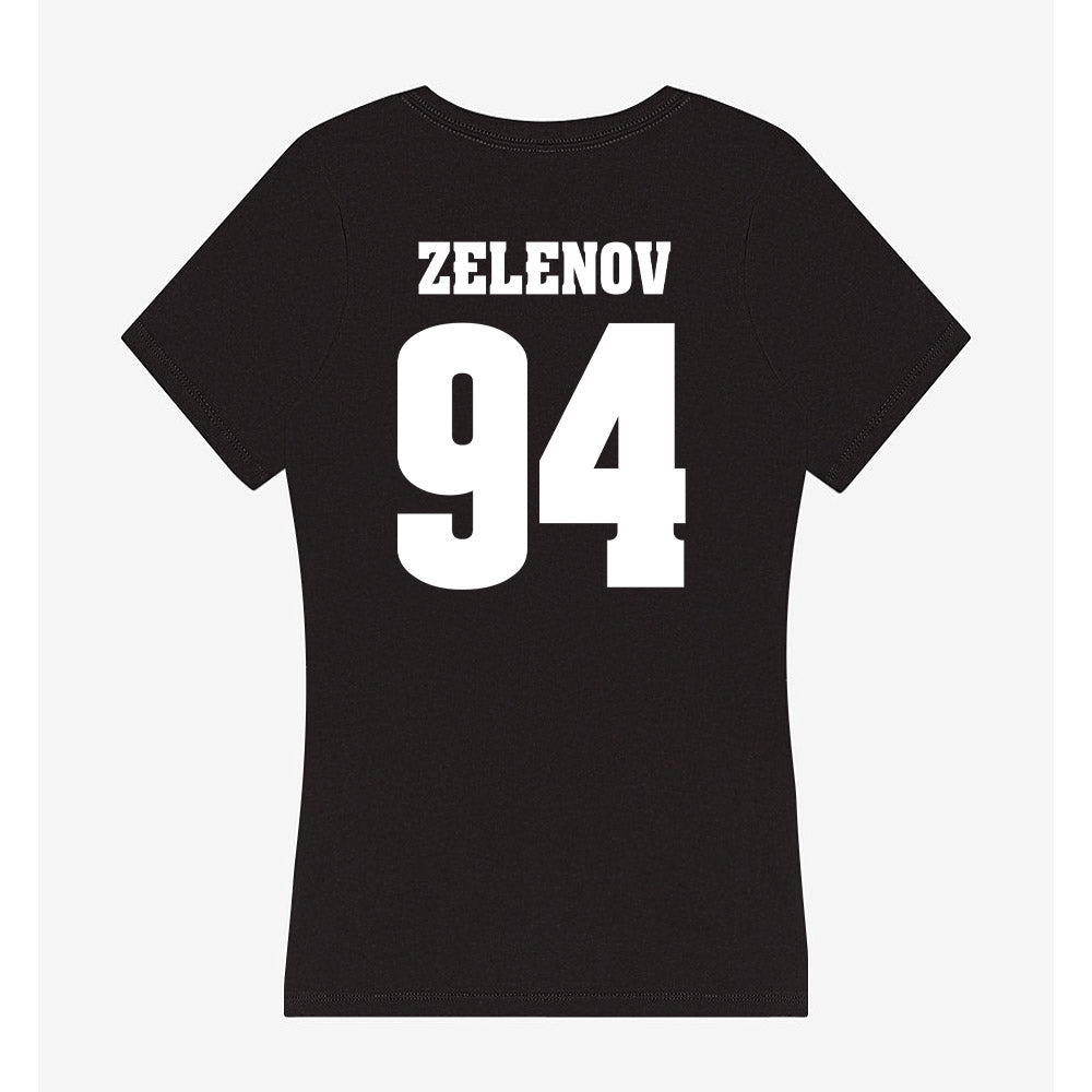 Wisconsin - NCAA Men's Ice Hockey : Vasily Zelenov - Classic Shersey Women's V-Neck T-Shirt-1