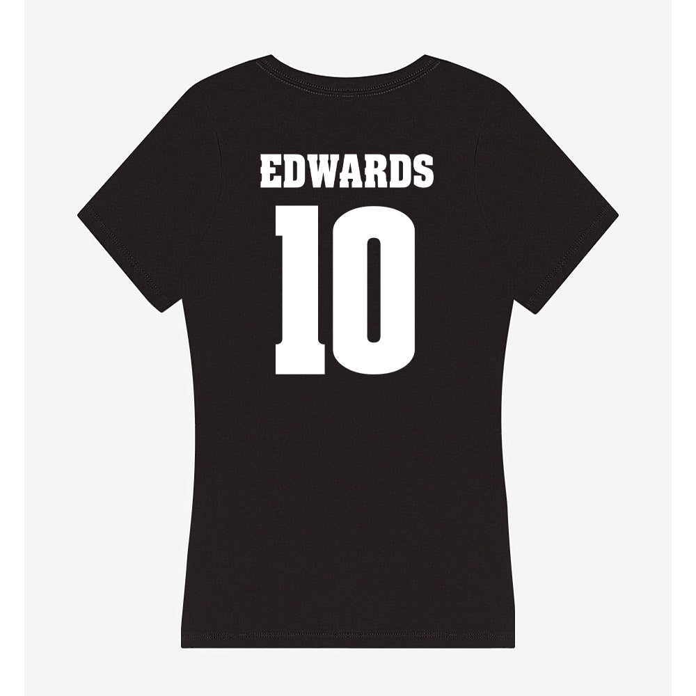 Wisconsin - NCAA Women's Ice Hockey : Laila Edwards - Classic Shersey Women's V-Neck T-Shirt-1