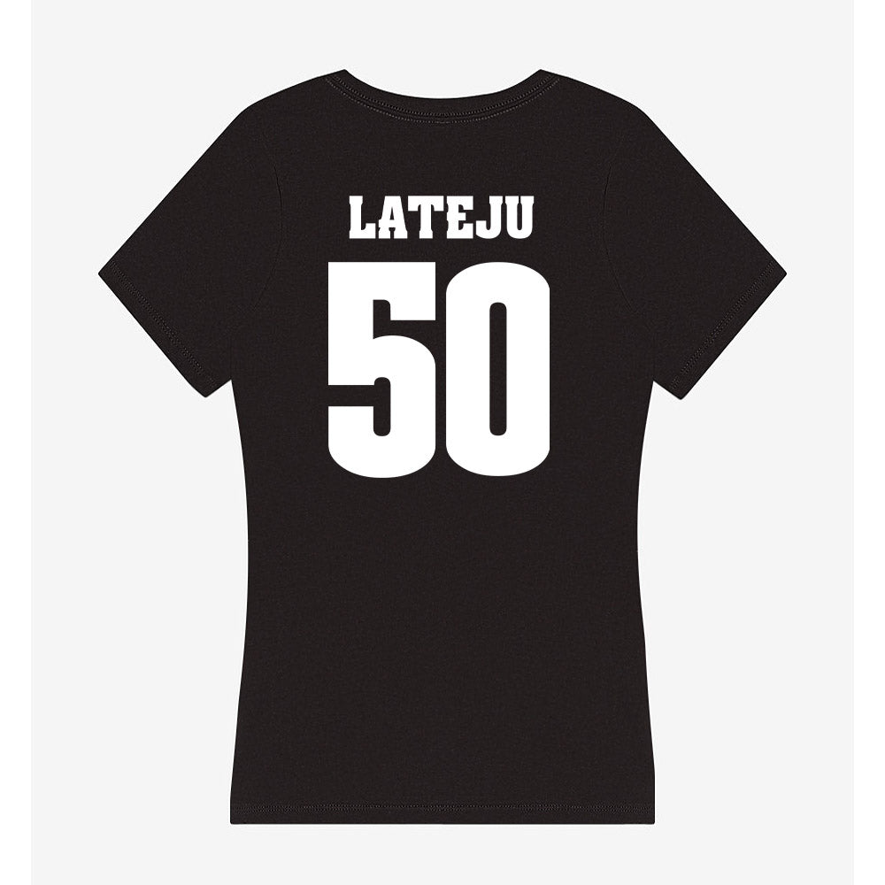 Wisconsin - NCAA Football : Samuel Lateju - Classic Shersey Women's V-Neck T-Shirt-1