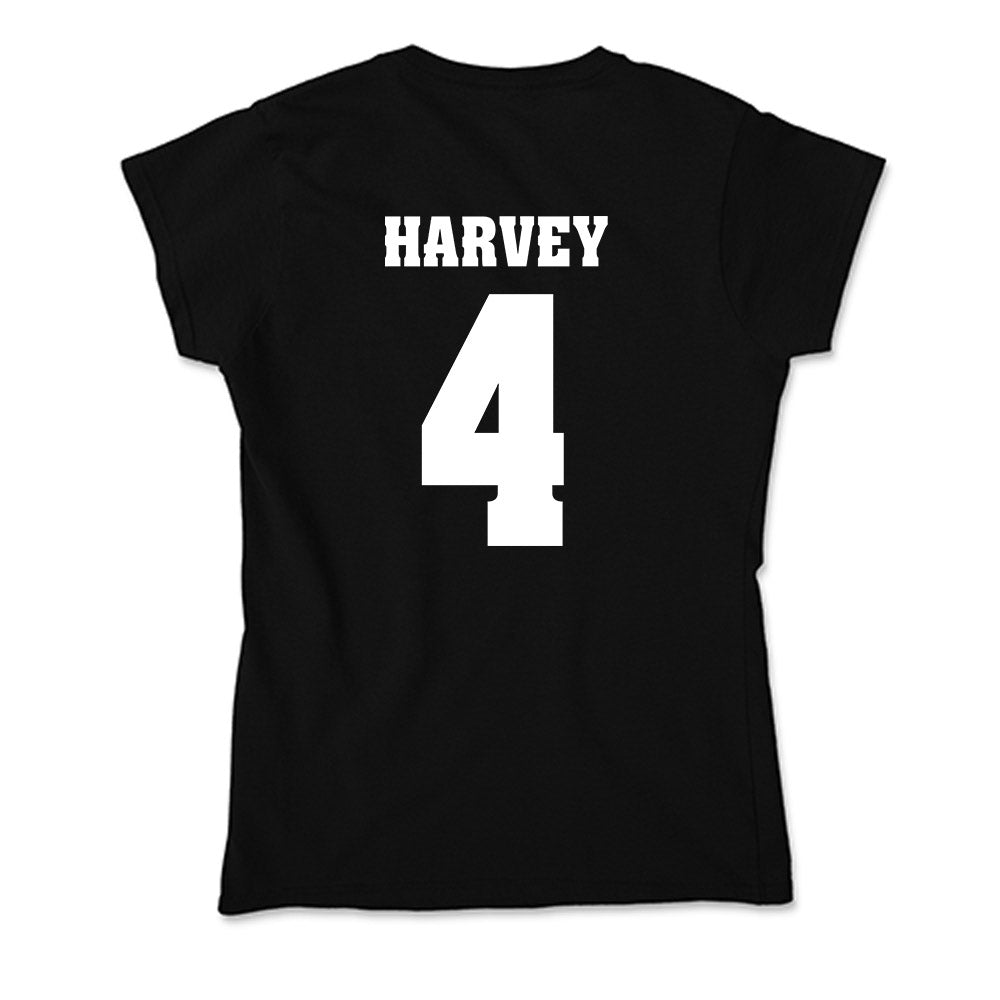 Wisconsin - NCAA Women's Ice Hockey : Caroline Harvey - Classic Shersey Soft Style Women’s T-Shirt-1