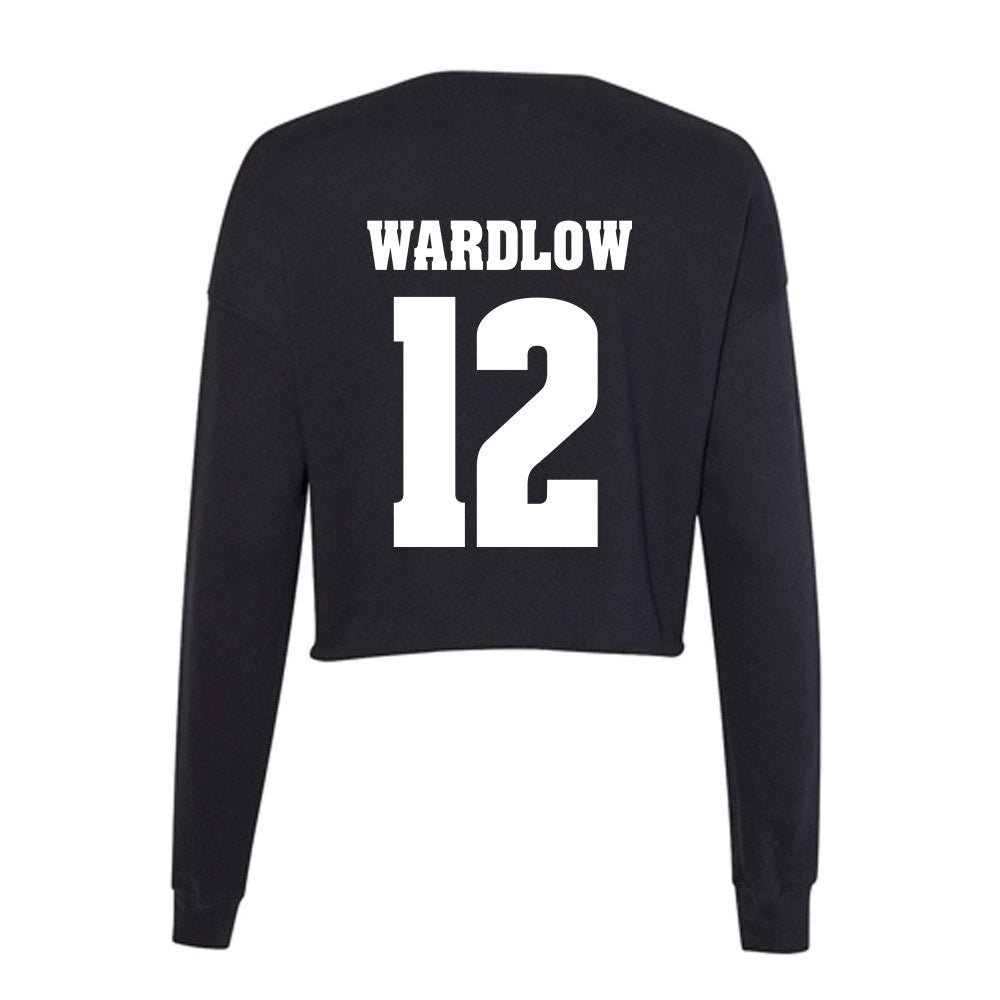 Wisconsin - NCAA Women's Volleyball : Natalie Wardlow - Classic Shersey Women's Cropped Crew Fleece-1