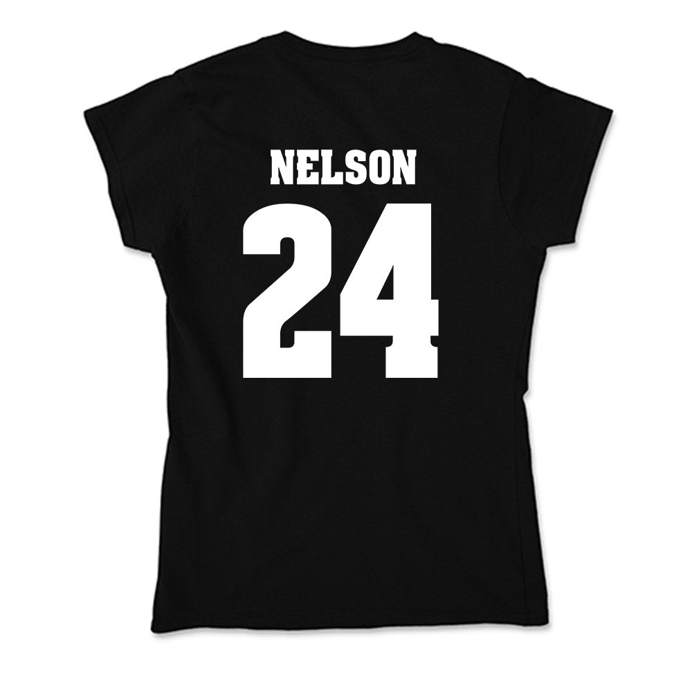 Wisconsin - NCAA Women's Soccer : Brooke Nelson - Classic Shersey Soft Style Women’s T-Shirt-1