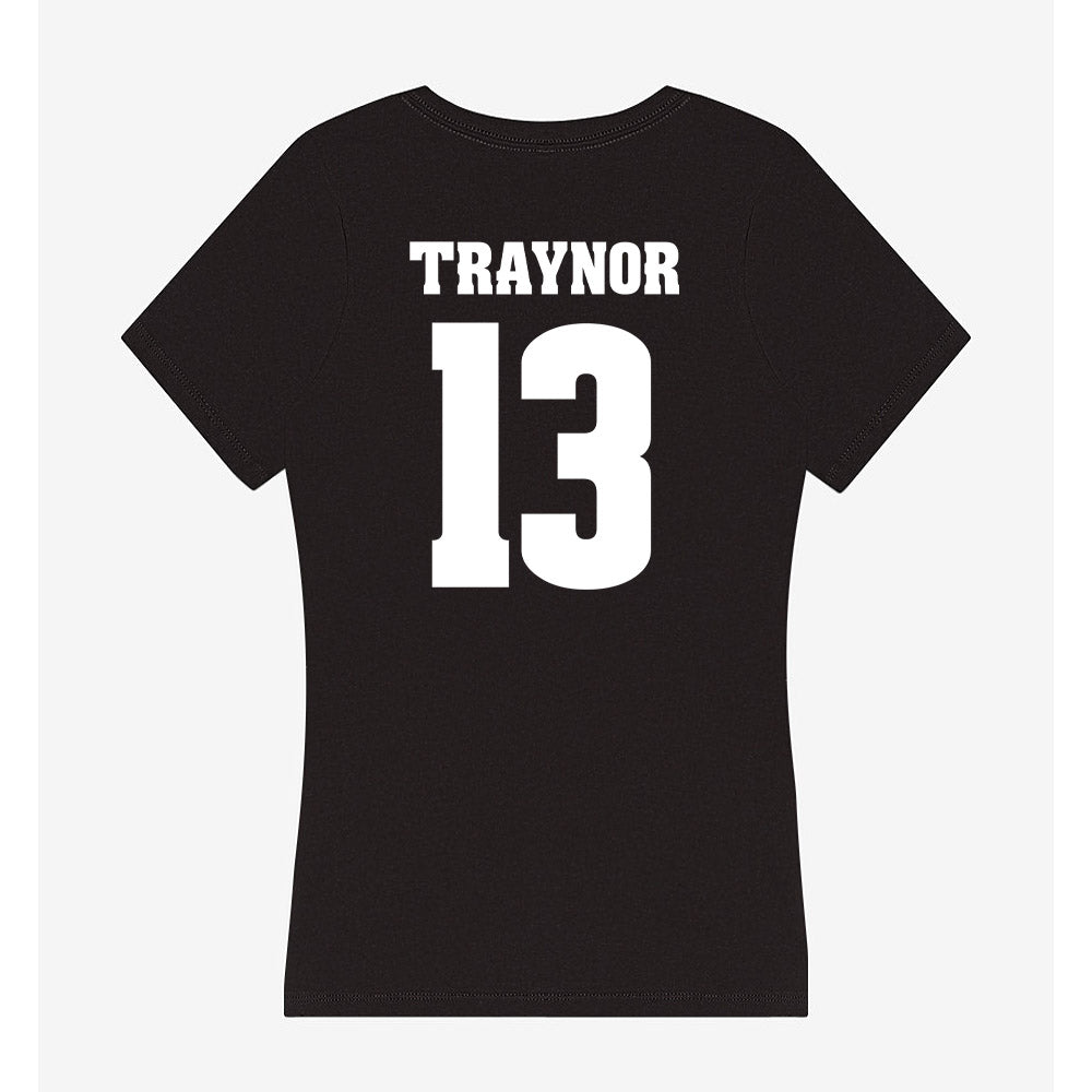 Wisconsin - NCAA Football : Matthew Traynor - Classic Shersey Women's V-Neck T-Shirt-1