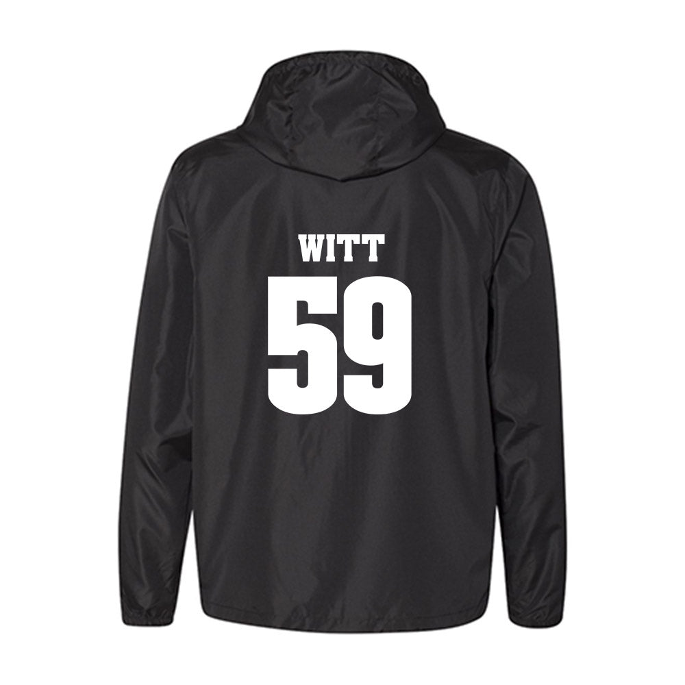 Wisconsin - NCAA Football : Aaron Witt - Classic Shersey Windbreaker-1