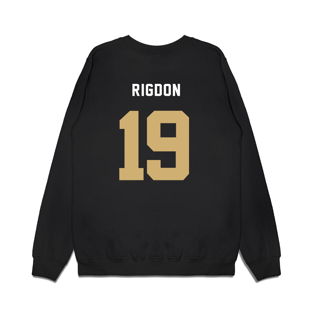 Vanderbilt - NCAA Baseball : Rustan Rigdon - Premium Crewneck Sweatshirt-1