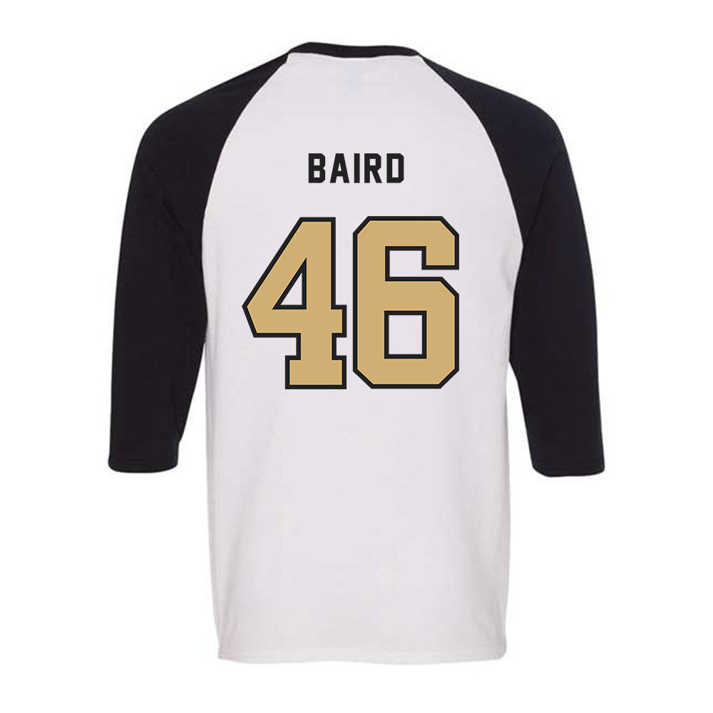 Vanderbilt - NCAA Baseball : Tyler Baird - Raglan Quarter Sleeve T-Shirt-1