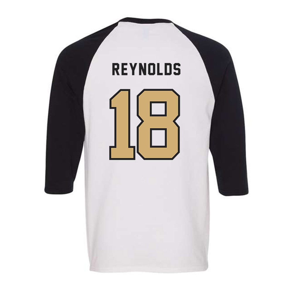 Vanderbilt - NCAA Baseball : Korbin Reynolds - Raglan Quarter Sleeve T-Shirt-1