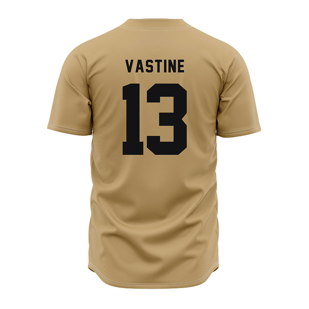 Vanderbilt - NCAA Baseball : Jonathan Vastine - Vandyboys Jersey-1