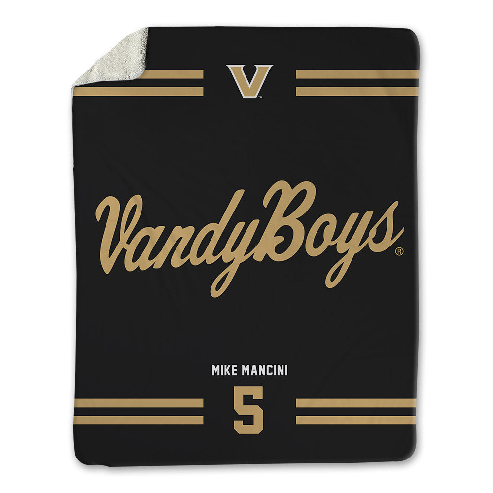 Vanderbilt - NCAA Baseball : Mike Mancini - Vandyboys Blanket-0