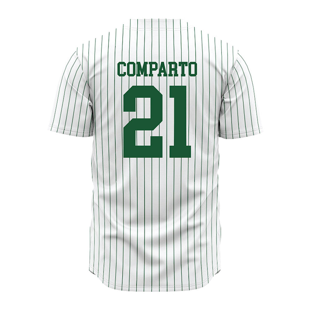 GMU - NCAA Baseball : Shaun Comparto - White Jersey-1