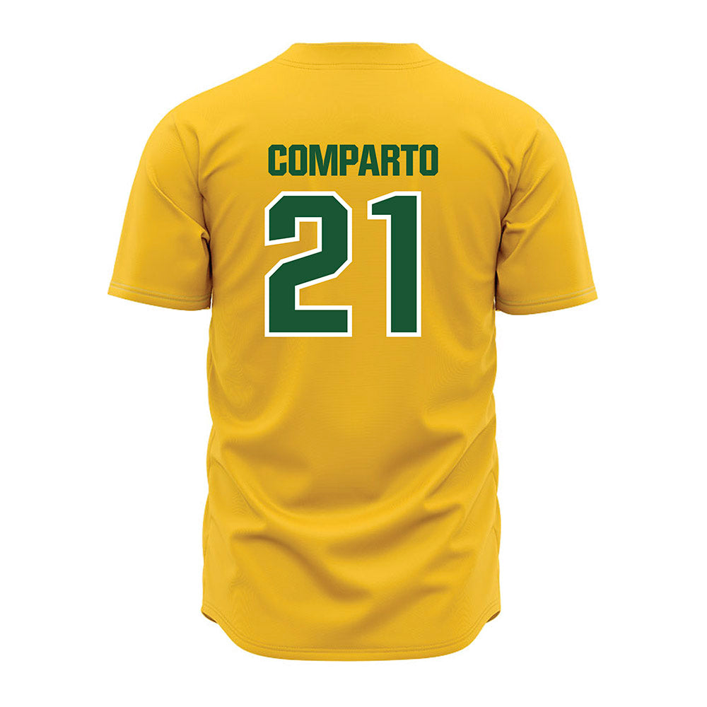 GMU - NCAA Baseball : Shaun Comparto - Yellow Jersey-1