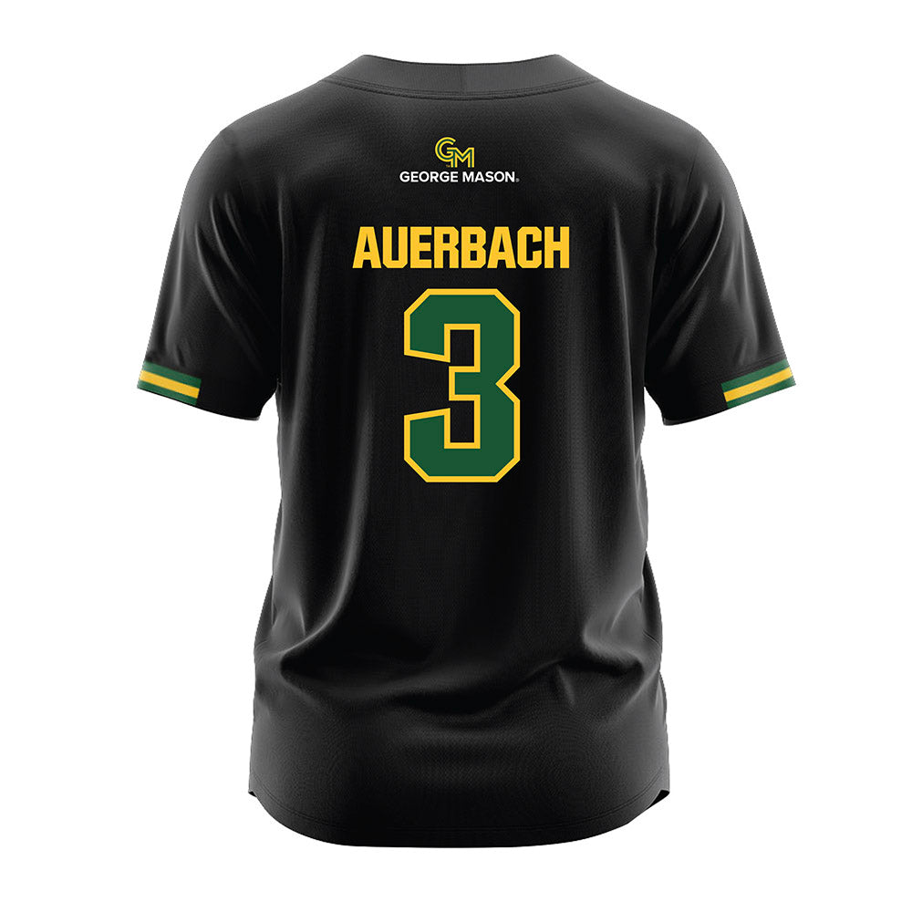 GMU - NCAA Softball : Payton Auerbach - Black Jersey-1