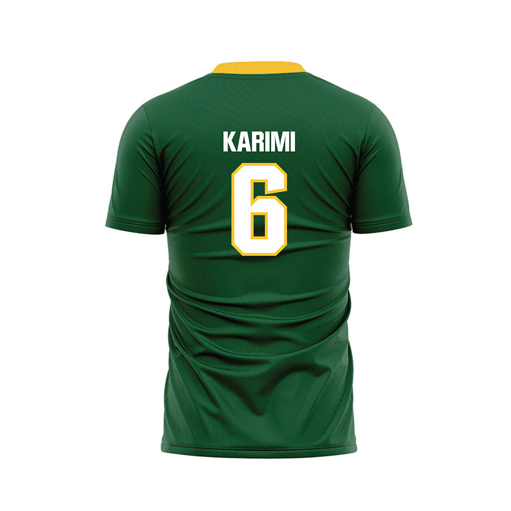 GMU - NCAA Women's Soccer : Eman Karimi - Green Soccer Jersey-1