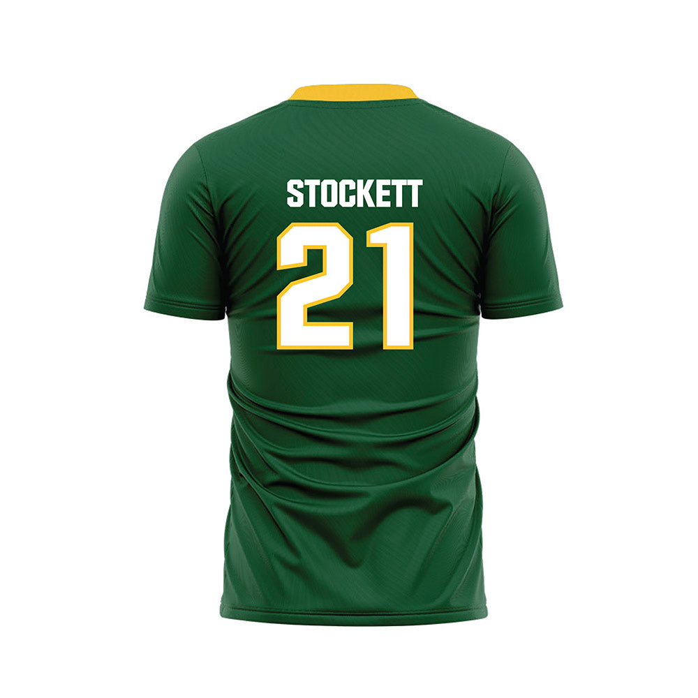 GMU - NCAA Women's Soccer : Josie Stockett - Green Soccer Jersey-1