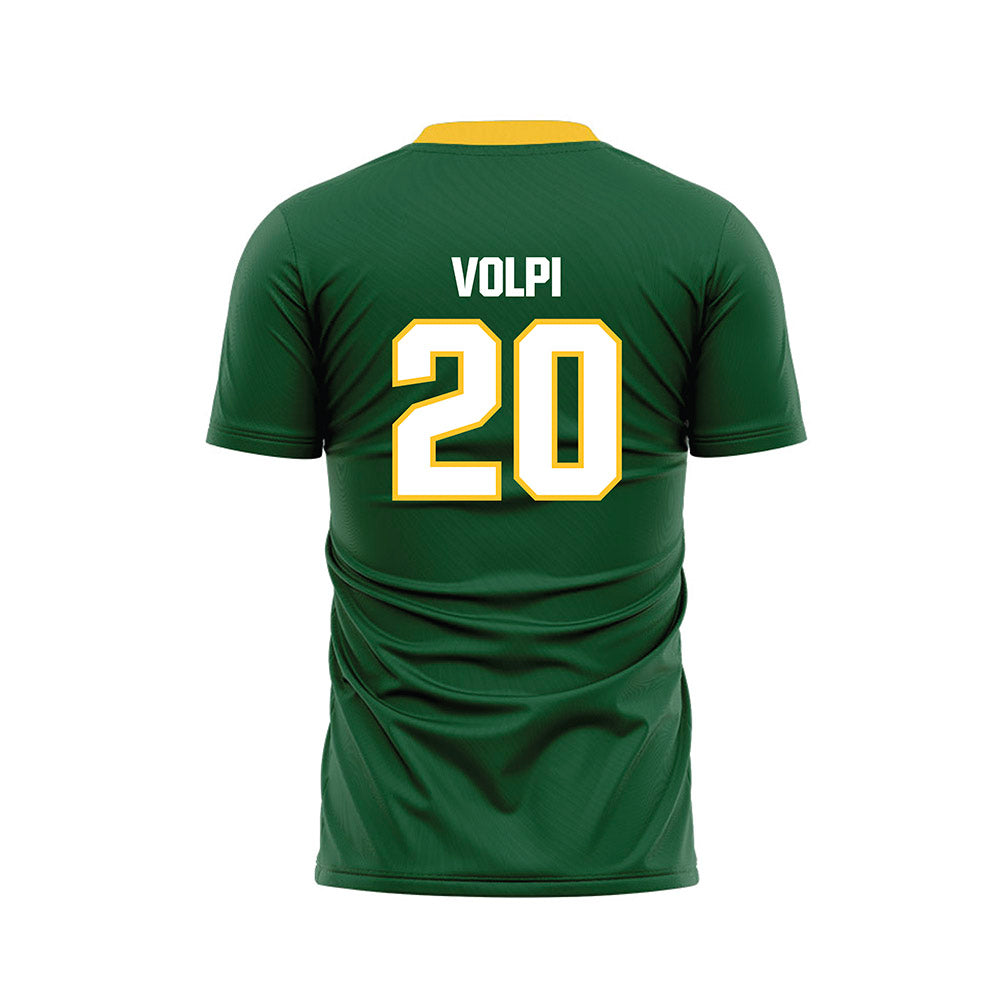GMU - NCAA Women's Soccer : Brooke Volpi - Green Soccer Jersey-1