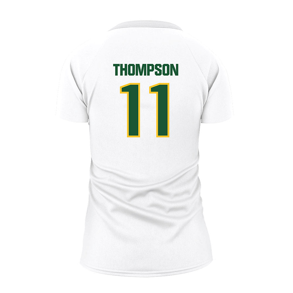 GMU - NCAA Women's Volleyball : Nia Thompson - White Volleyball Jersey-1