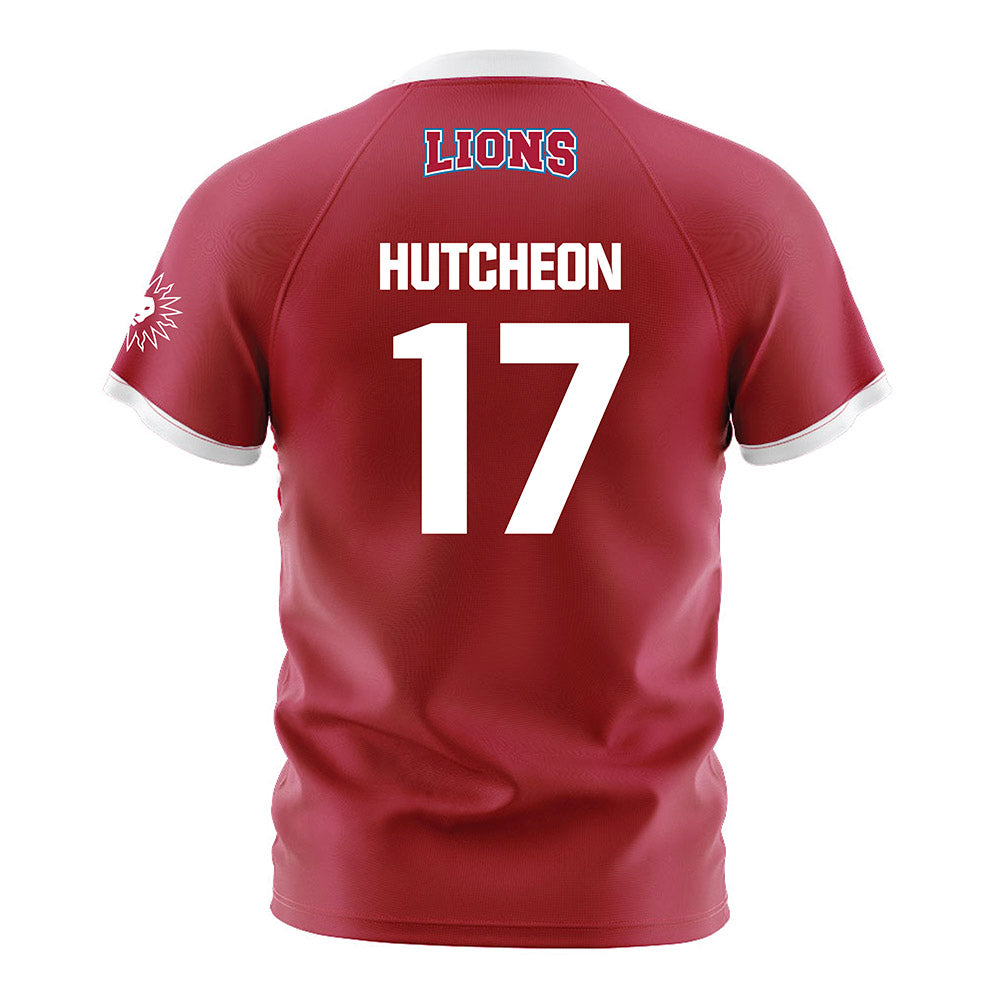 LMU - NCAA Men's Soccer : Jaxson Hutcheon - Red Soccer Jersey-1