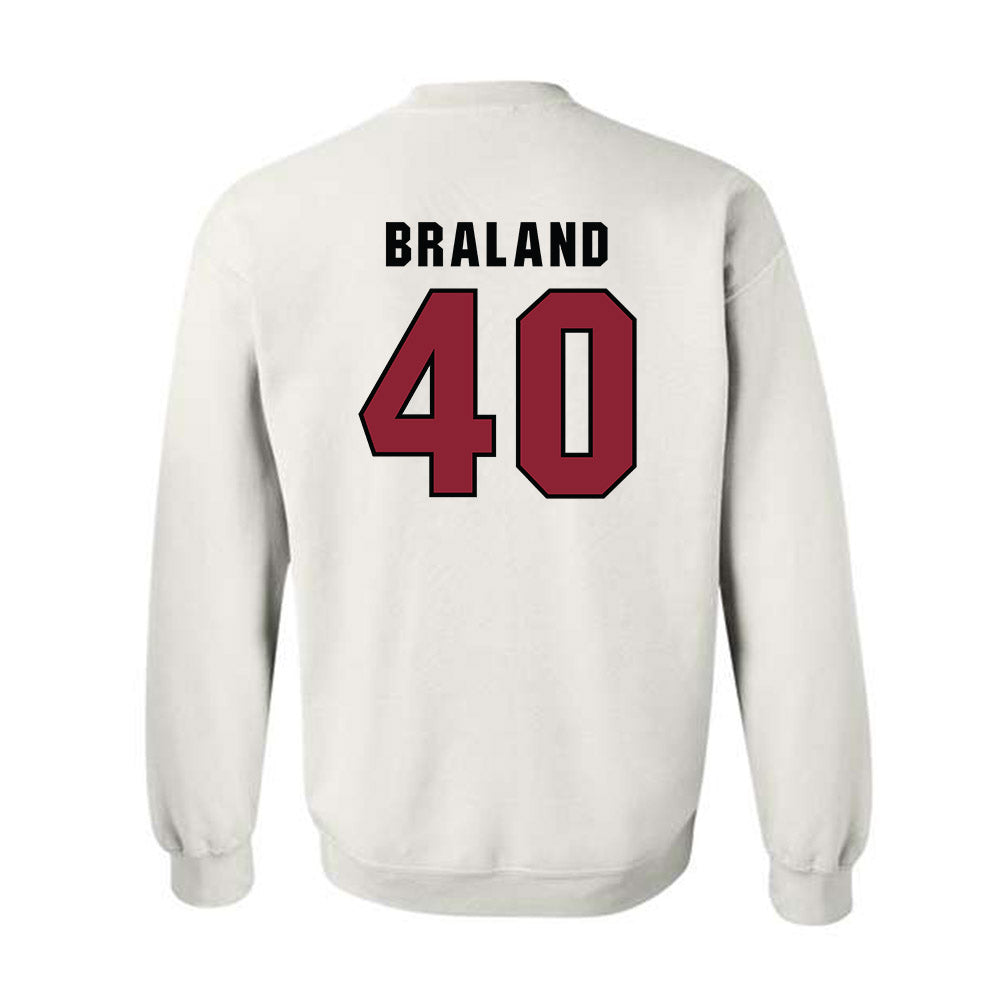 South Carolina - NCAA Baseball : Gavin Braland - Classic Shersey Crewneck Sweatshirt-1