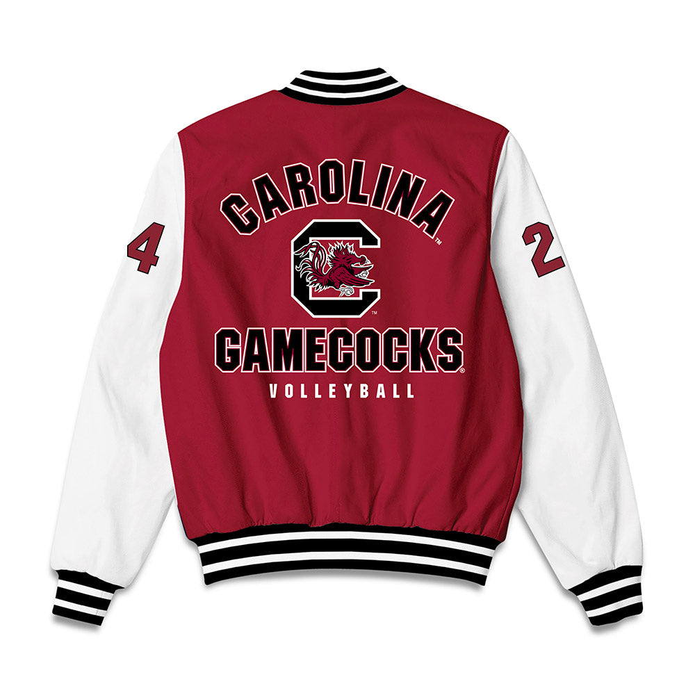 South Carolina - NCAA Women's Volleyball : Kimmie Thompson - Bomber Jacket-1