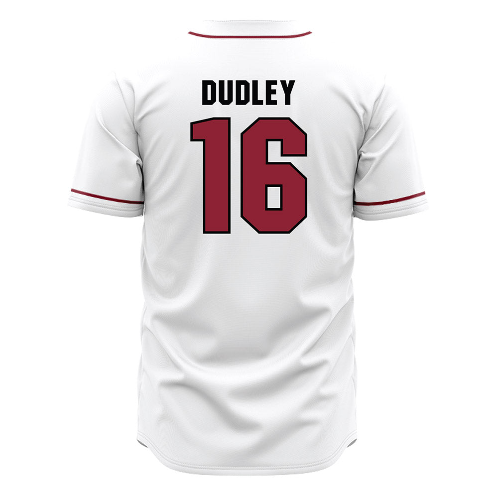 South Carolina - NCAA Baseball : Patrick Dudley - White Jersey-1