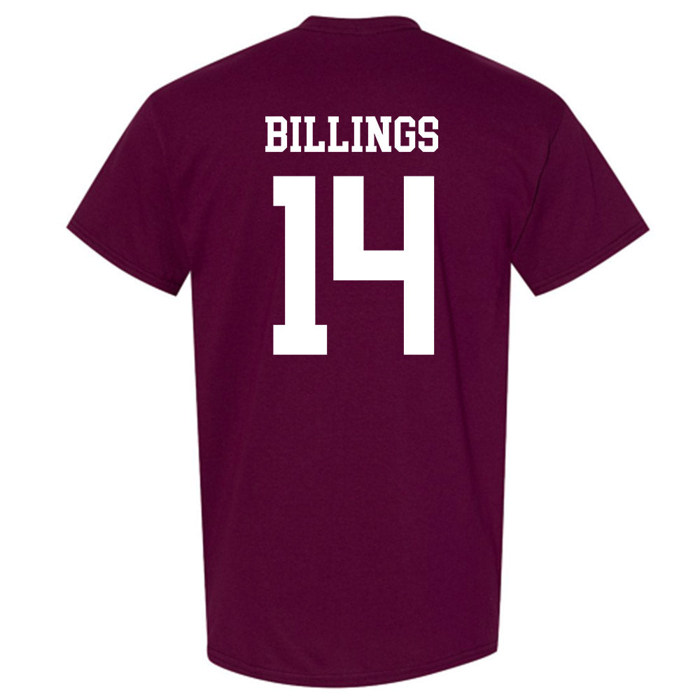 Texas A&M - NCAA Baseball : Luke Billings - Classic Shersey T-Shirt-1