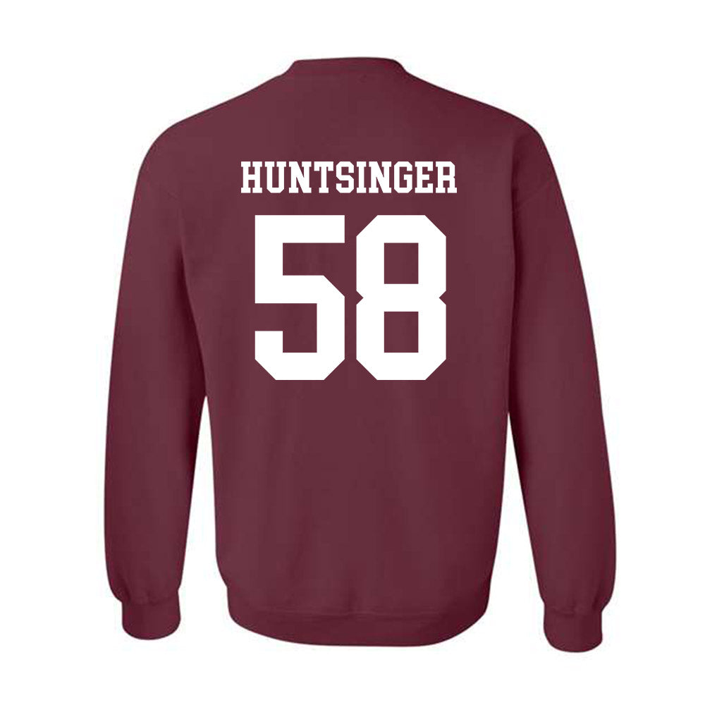Texas A&M - NCAA Football : William Huntsinger - Classic Shersey Crewneck Sweatshirt-1