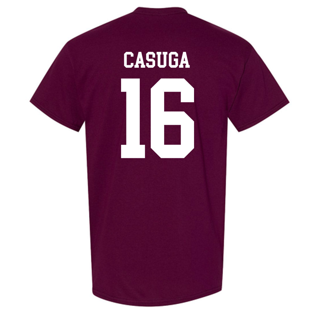 Texas A&M - NCAA Football : Helaman Casuga - Classic Shersey T-Shirt-1