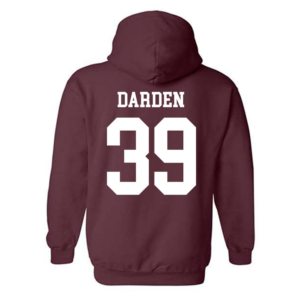 Texas A&M - NCAA Baseball : Ethan Darden - Classic Shersey Hooded Sweatshirt-1