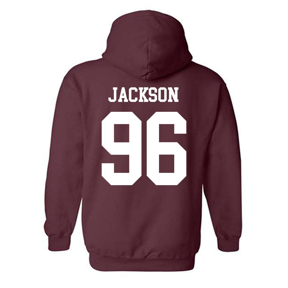 Texas A&M - NCAA Football : Nathan Jackson - Classic Shersey Hooded Sweatshirt-1