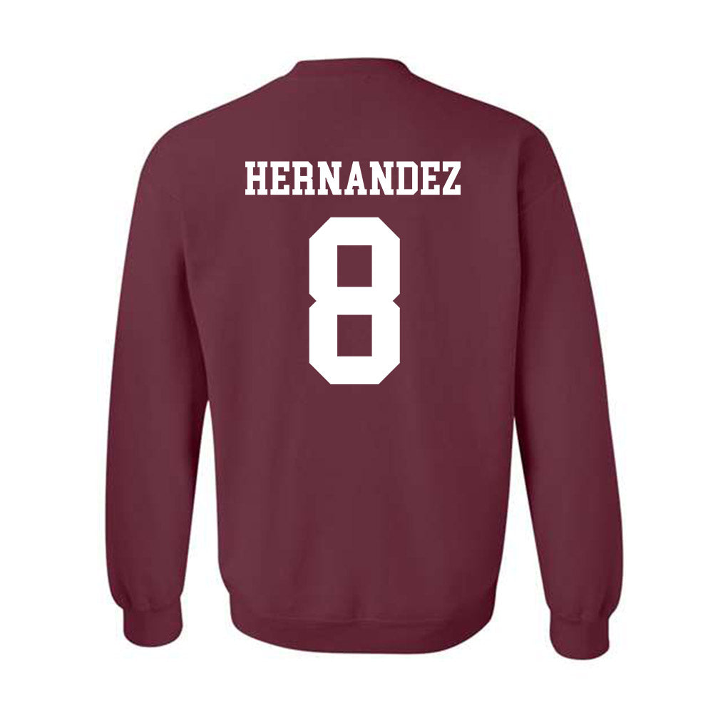 Texas A&M - NCAA Women's Volleyball : Amare Hernandez - Classic Shersey Crewneck Sweatshirt-1