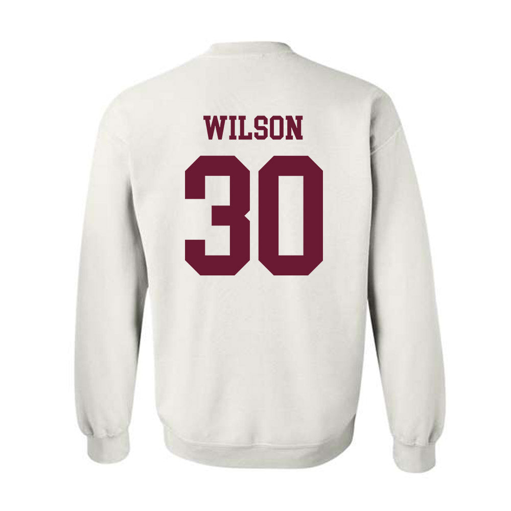 Texas A&M - NCAA Baseball : Kaiden Wilson - Classic Shersey Crewneck Sweatshirt-1