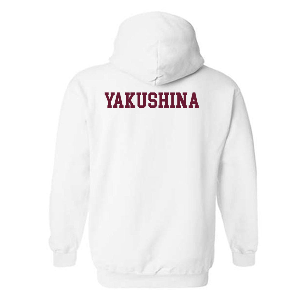 Texas A&M - NCAA Women's Track & Field : Sofia Yakushina - Classic Shersey Hooded Sweatshirt-1